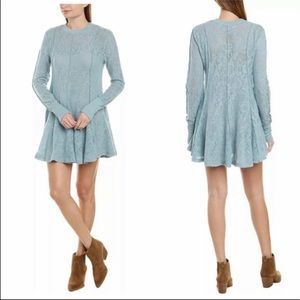 Free People Coffee In The Morning Lace Sweater